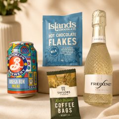 Premium Hot Chocolate premium drink option for The Signature Chapter book gift box