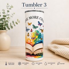 Tumbler 3 option for The Cosy Chapter with Tumbler book gift box